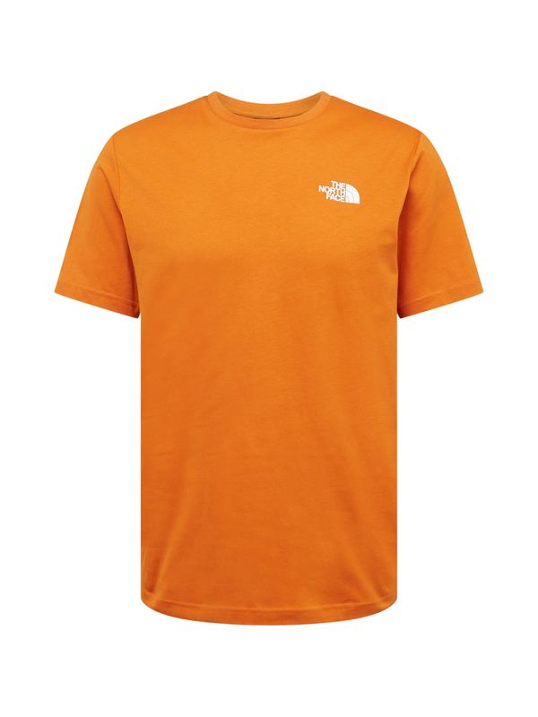 THE NORTH FACE THE NORTH FACE Тениска 'REDBOX'  оранжево / черно / бяло
