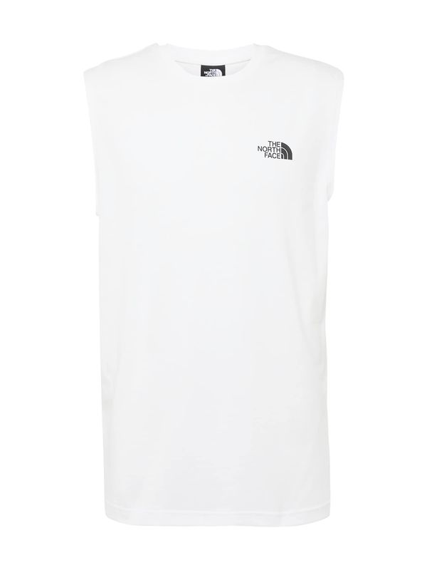 THE NORTH FACE THE NORTH FACE Тениска 'Simple Dome'  черно / бяло