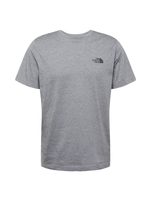 THE NORTH FACE THE NORTH FACE Тениска  сив меланж / черно