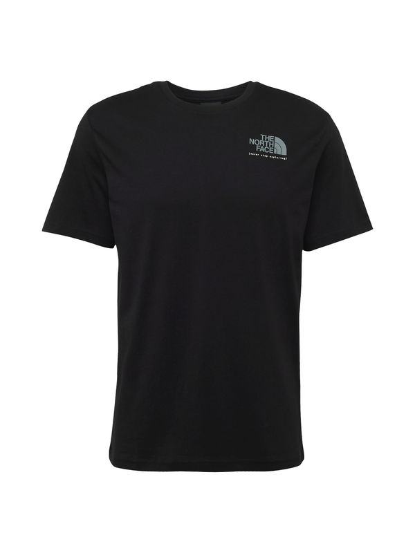 THE NORTH FACE THE NORTH FACE Тениска  сиво / черно / бяло