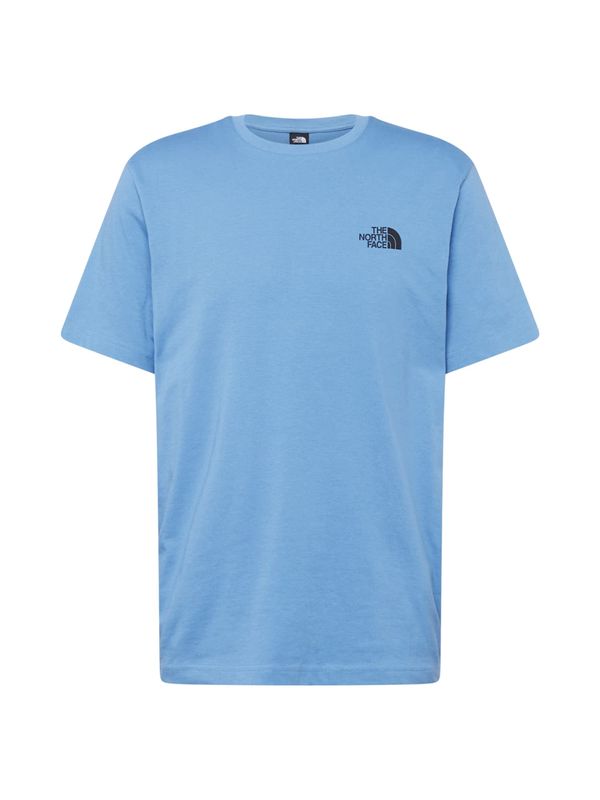 THE NORTH FACE THE NORTH FACE Тениска  светлосиньо / черно