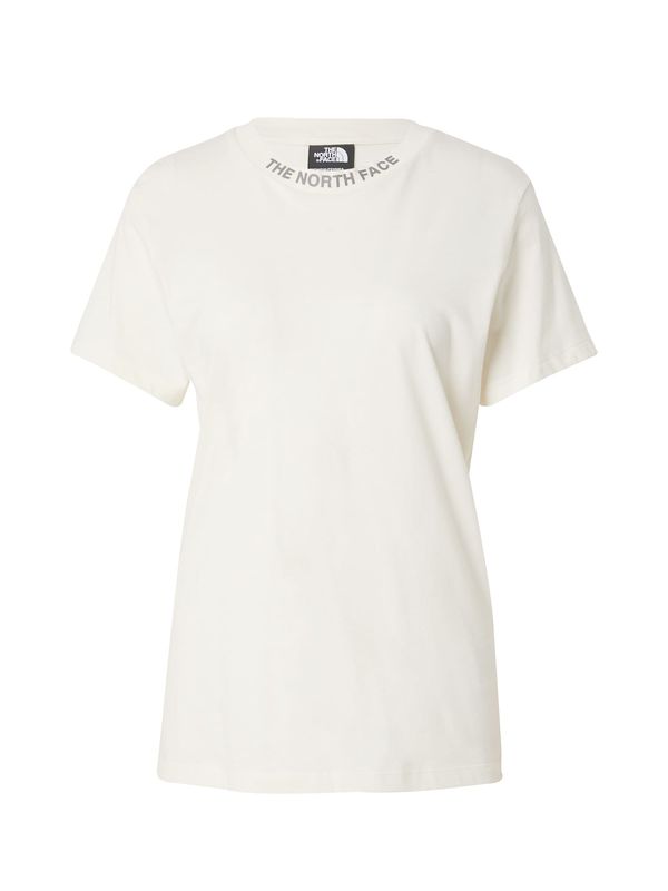 THE NORTH FACE THE NORTH FACE Тениска 'ZUMU'  сиво / бяло
