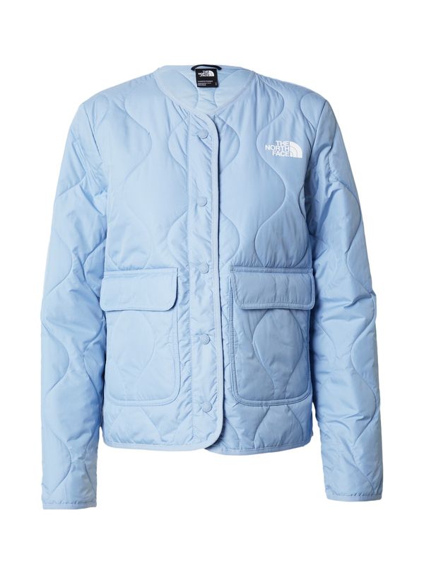 THE NORTH FACE THE NORTH FACE Външно яке 'AMPATO'  светлосиньо / бяло
