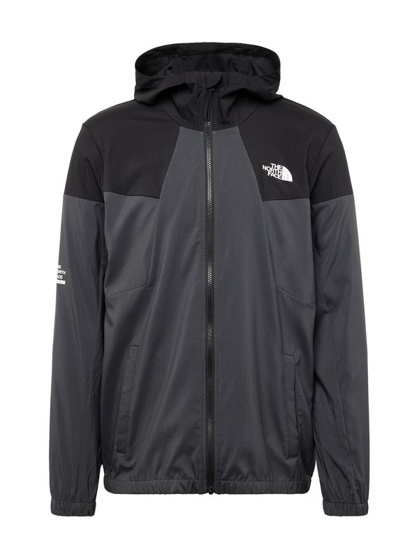 THE NORTH FACE THE NORTH FACE Яке Outdoor  антрацитно черно / черно / бяло