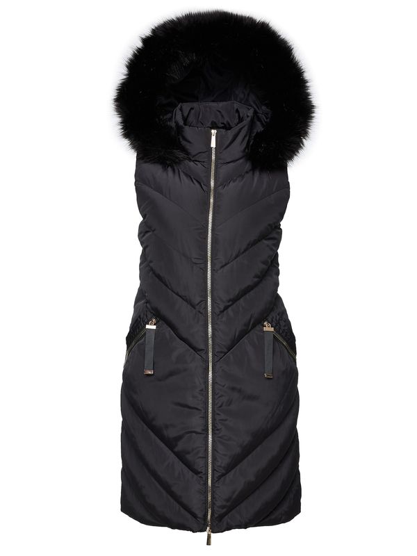 Threadbare Threadbare Елек 'Pire'  черно