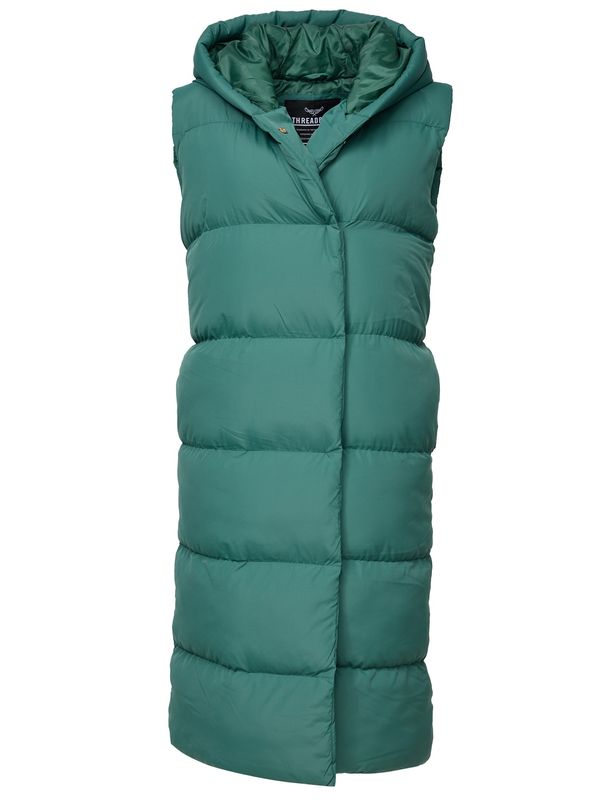 Threadbare Threadbare Елек 'Viktoria'  нефритено зелено