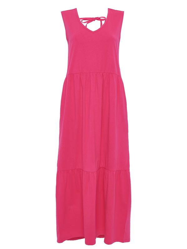 Threadbare Threadbare Лятна рокля 'Byers Tiered'  розово