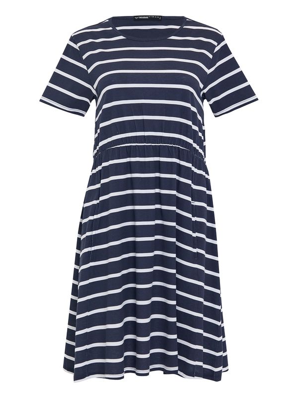Threadbare Threadbare Лятна рокля 'Minogue'  тъмносиньо / бяло