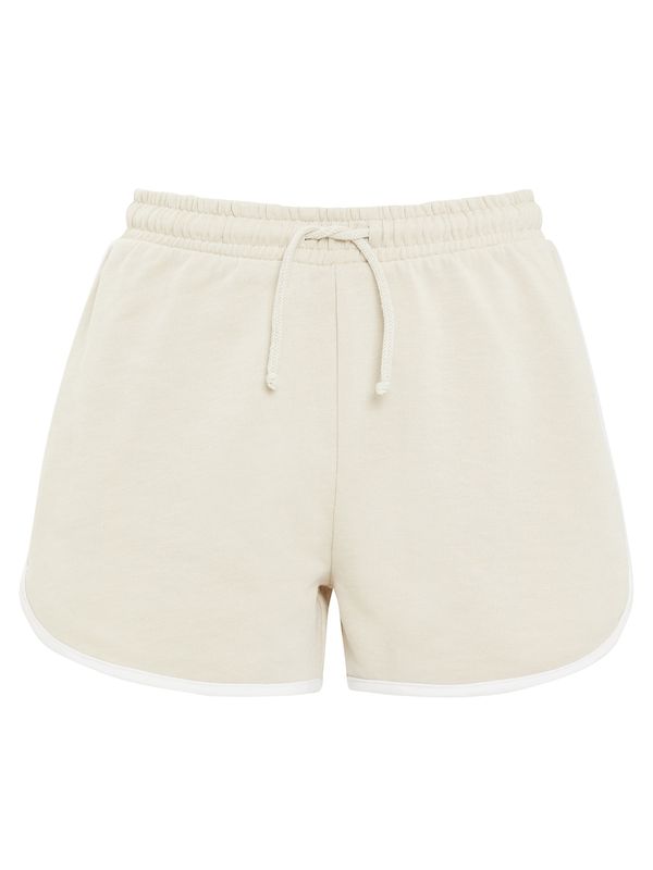 Threadbare Threadbare Панталон 'Freddie'  таупе сиво / бяло