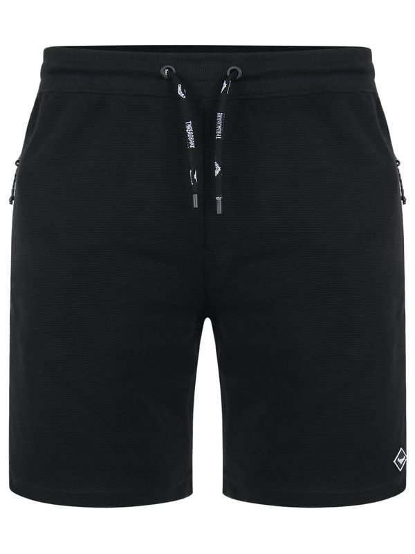 Threadbare Threadbare Панталон 'Ottoman'  черно / бяло