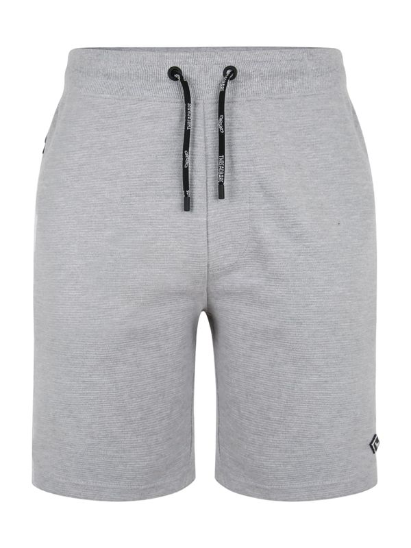 Threadbare Threadbare Панталон 'Ottoman'  сиво / черно