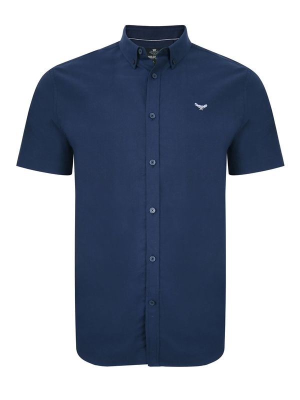 Threadbare Threadbare Риза 'Inferno'  нейви синьо / бяло