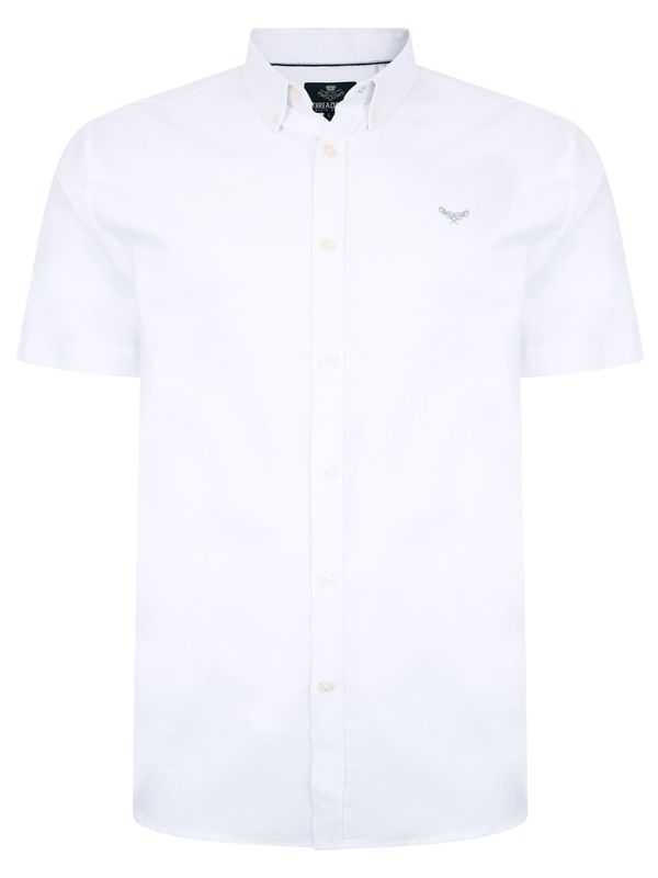 Threadbare Threadbare Риза 'Inferno'  сиво / бяло