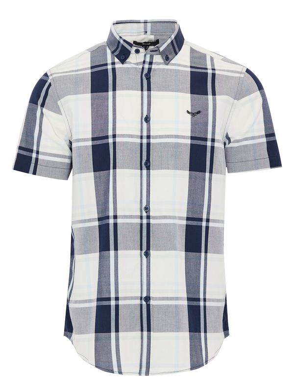 Threadbare Threadbare Риза 'Marcello'  тъмносиньо / бяло