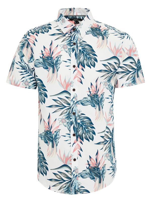 Threadbare Threadbare Риза 'Paradise'  зелено / розово / бяло