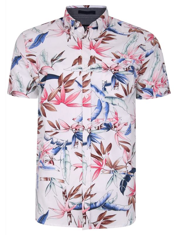 Threadbare Threadbare Риза  тъмносиньо / кафяво / пастелно зелено / светлорозово / бяло