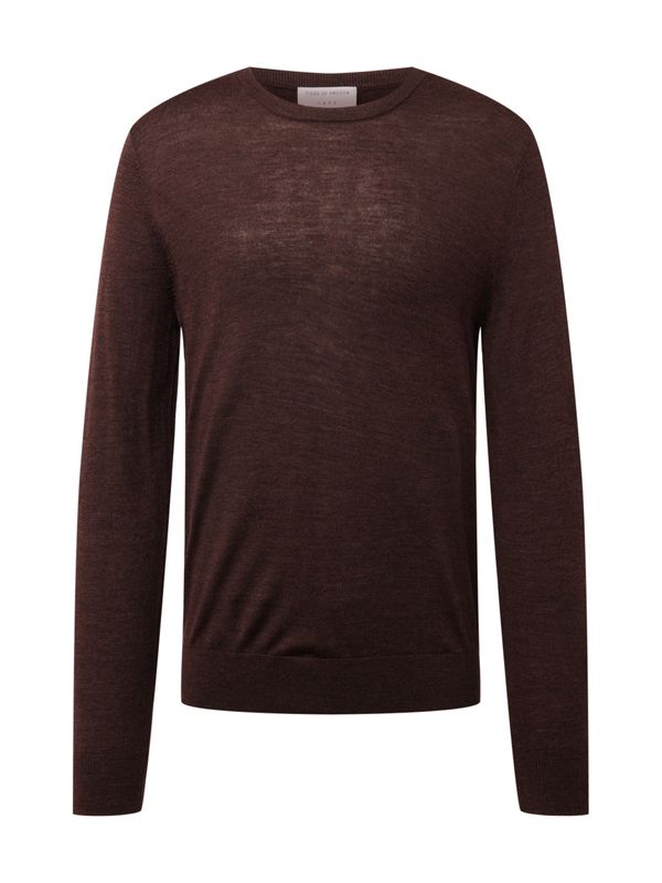 Tiger of Sweden Tiger of Sweden Пуловер 'NICHOLS'  тъмнокафяво