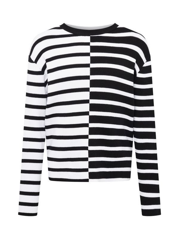 Tiger of Sweden Tiger of Sweden Пуловер 'OLEK'  черно / бяло