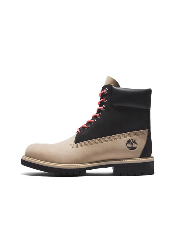 TIMBERLAND TIMBERLAND Боти с връзки  светлокафяво / сьомга / черно