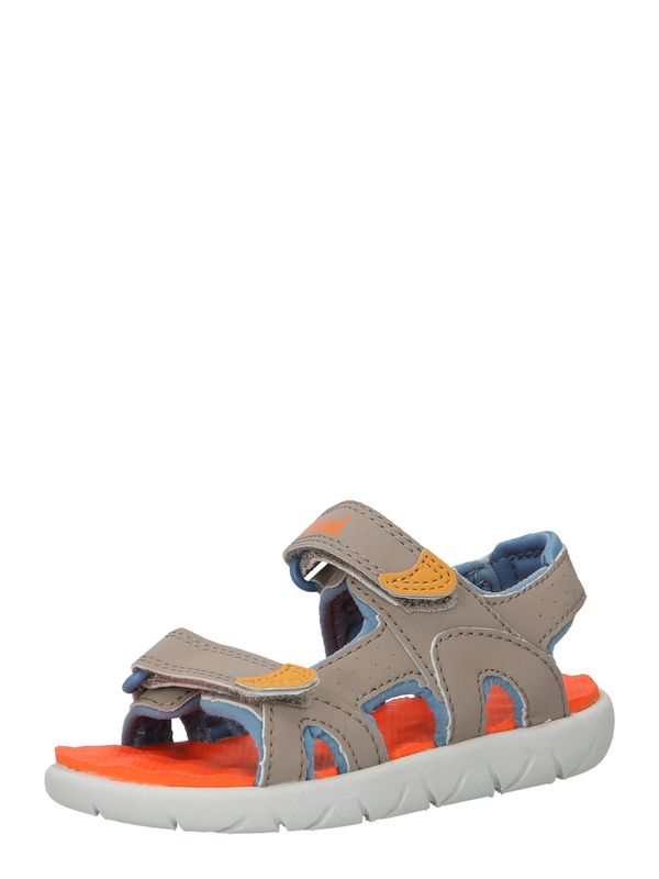 TIMBERLAND TIMBERLAND Отворени обувки  светлосиньо / коняк / светлокафяво / оранжево