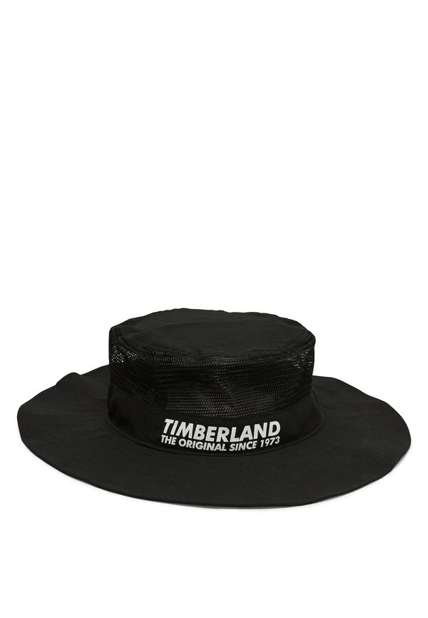 TIMBERLAND TIMBERLAND Шапка с периферия  черно / бяло