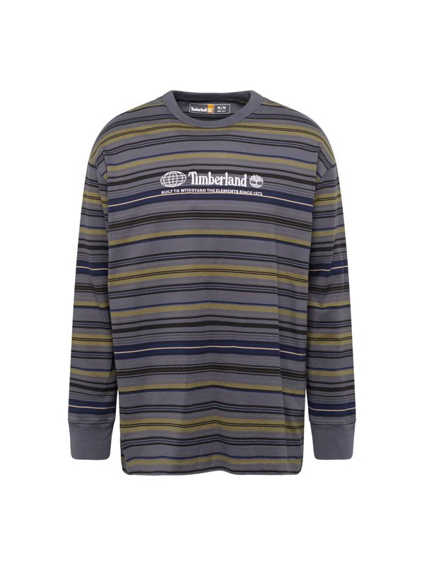 TIMBERLAND TIMBERLAND Тениска  гълъбово синьо / тъмносиньо / горчица / бяло