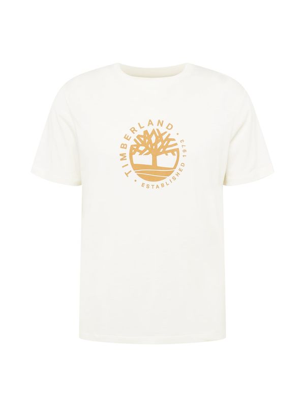 TIMBERLAND TIMBERLAND Тениска  камел / бяло