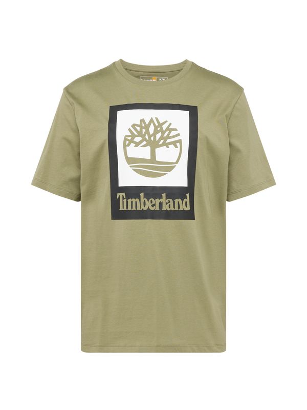 TIMBERLAND TIMBERLAND Тениска  маслина / черно / бяло