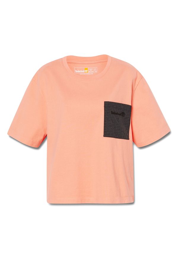 TIMBERLAND TIMBERLAND Тениска  сьомга / черно / бяло