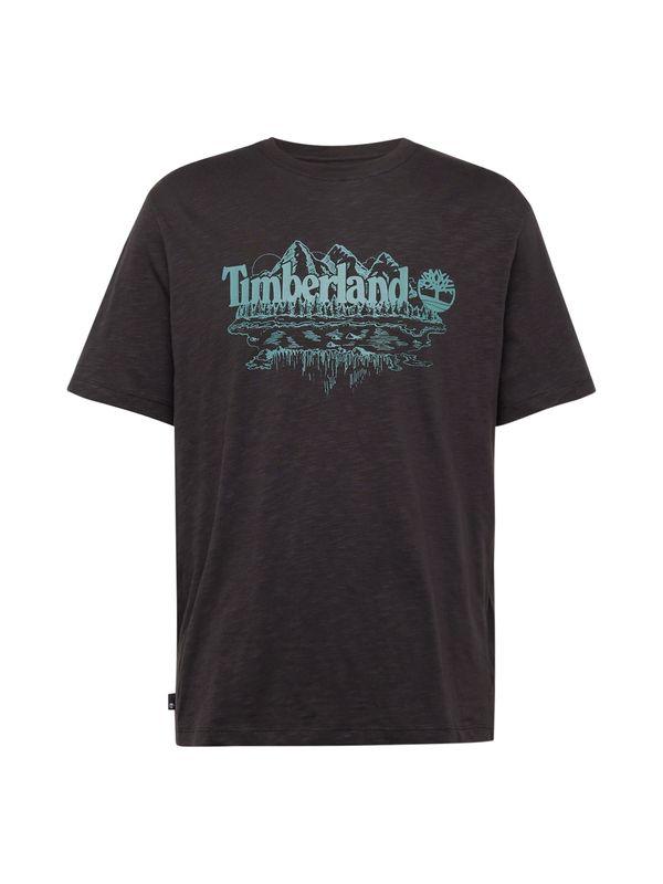 TIMBERLAND TIMBERLAND Тениска  тюркоазен / черно