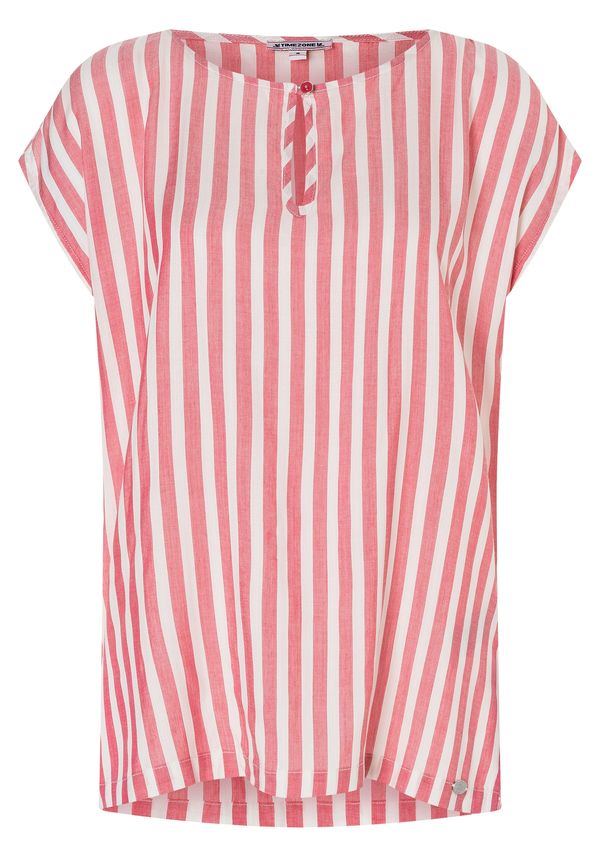 TIMEZONE TIMEZONE Блуза 'Airy'  магента / бяло