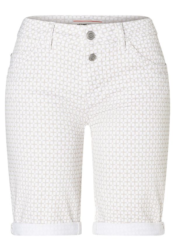 TIMEZONE TIMEZONE Панталон 'Nali'  бежово / светлосиво / бяло