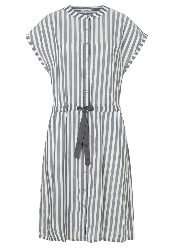 TIMEZONE TIMEZONE Рокля  тъмносиво / бяло