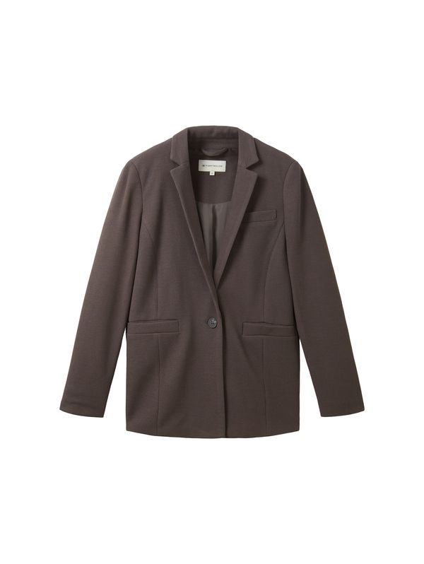 TOM TAILOR TOM TAILOR Блейзър  тъмнокафяво