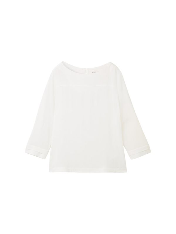 TOM TAILOR TOM TAILOR Блуза  бяло