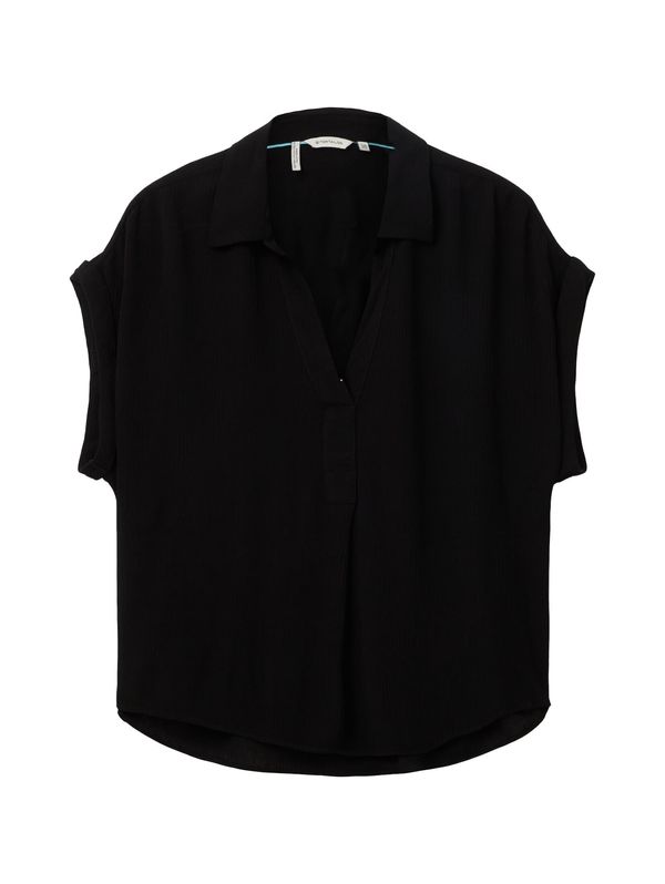 TOM TAILOR TOM TAILOR Блуза  черно