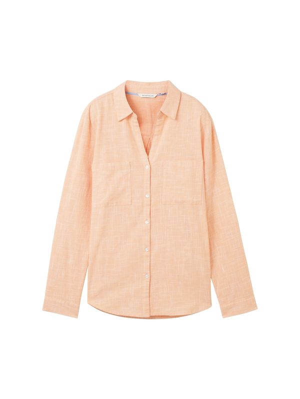 TOM TAILOR TOM TAILOR Блуза  кайсия / бяло