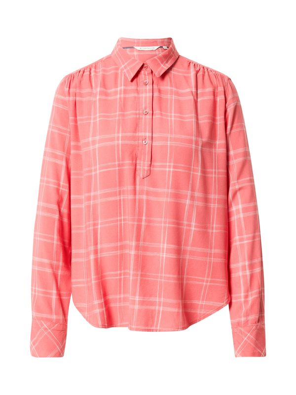 TOM TAILOR TOM TAILOR Блуза  корал / бяло