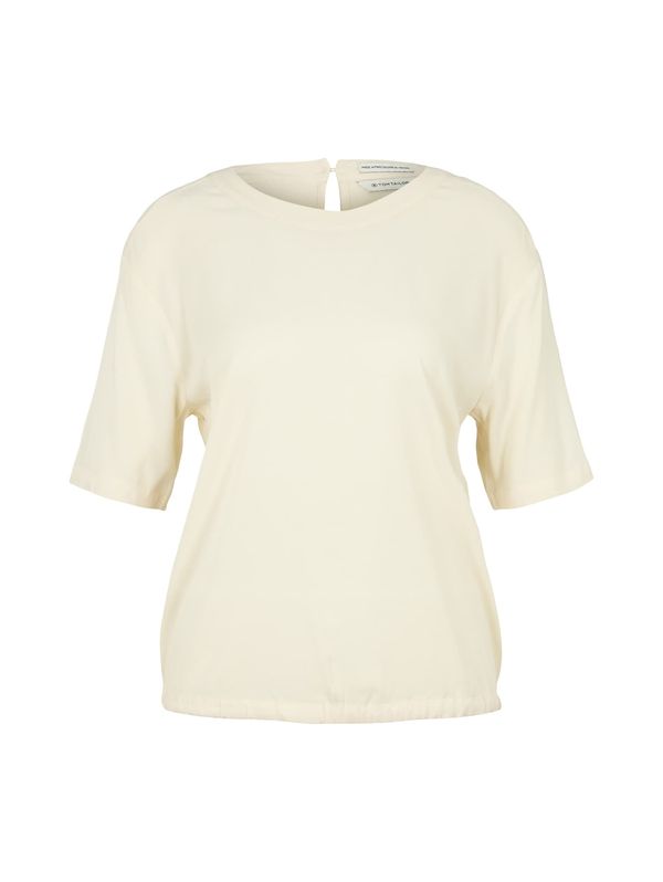 TOM TAILOR TOM TAILOR Блуза  кремаво