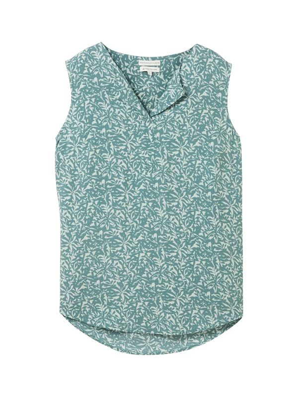 TOM TAILOR TOM TAILOR Блуза  мента / нефритено зелено