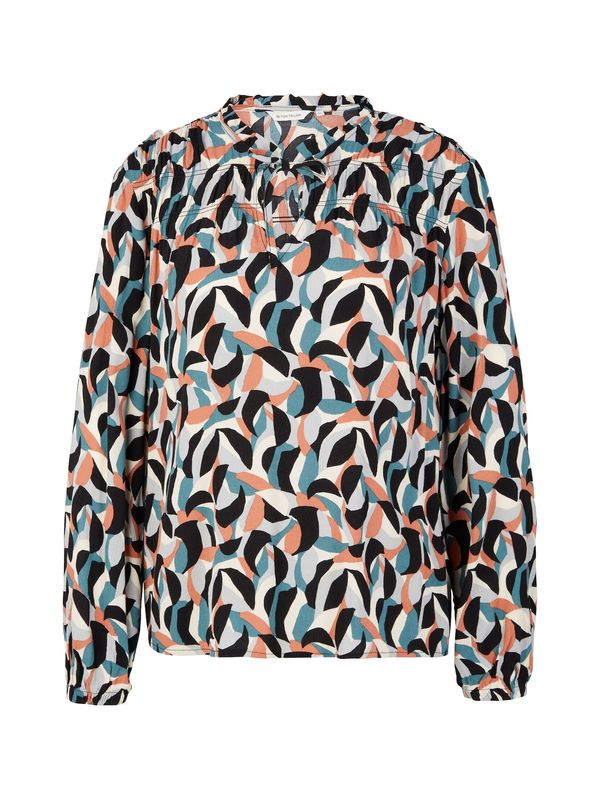 TOM TAILOR TOM TAILOR Блуза  пъстро / бяло