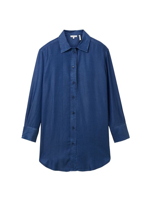 TOM TAILOR TOM TAILOR Блуза  синьо