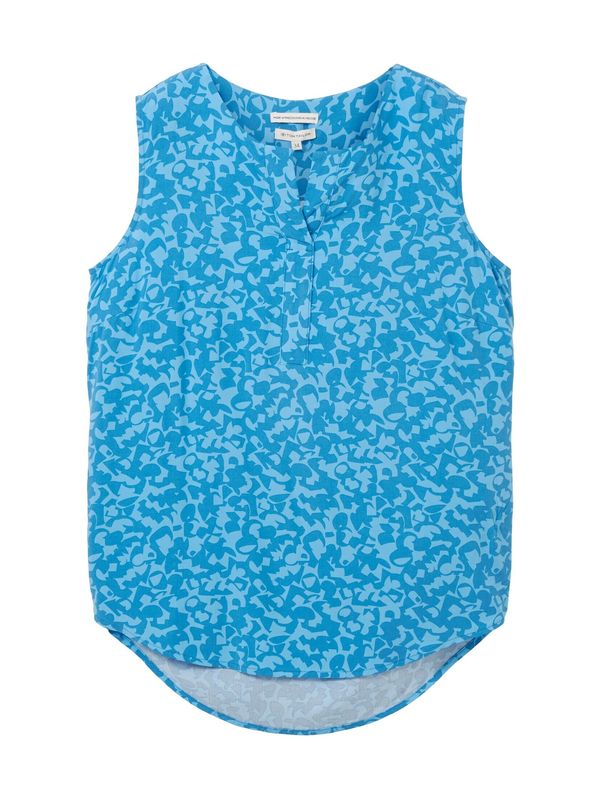 TOM TAILOR TOM TAILOR Блуза  синьо / светлосиньо