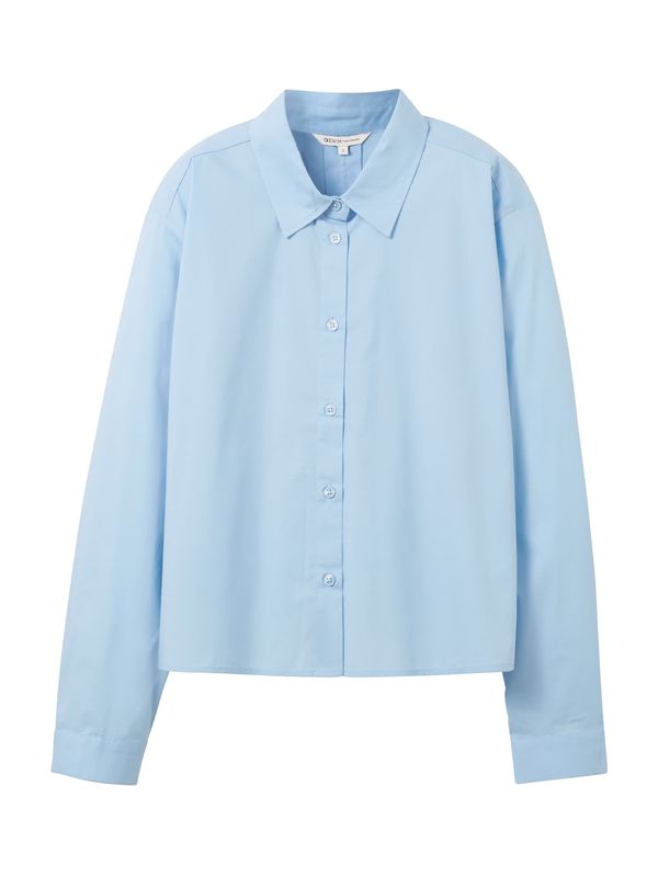 TOM TAILOR TOM TAILOR Блуза  светлосиньо