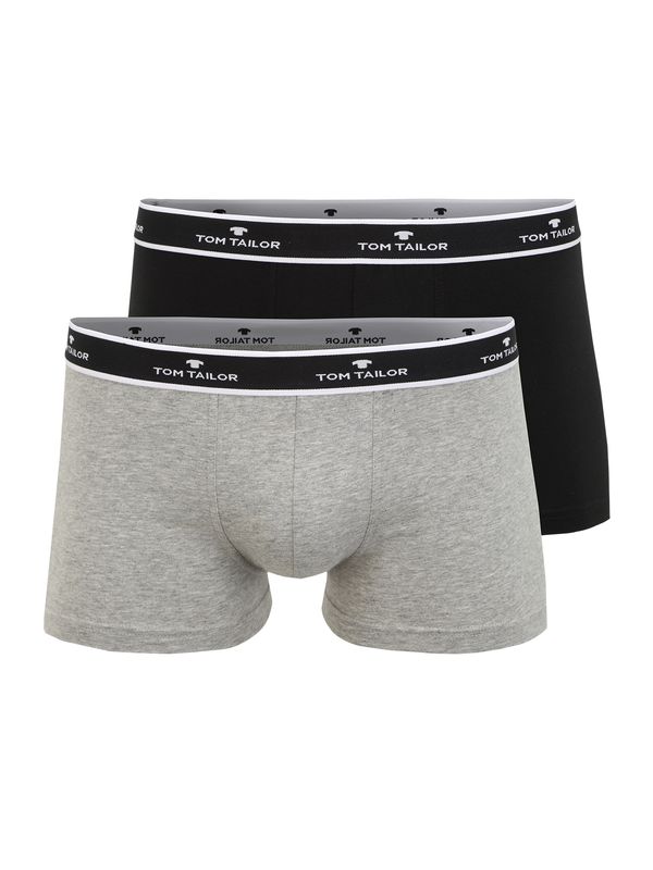 TOM TAILOR TOM TAILOR Боксерки  сиво / черно