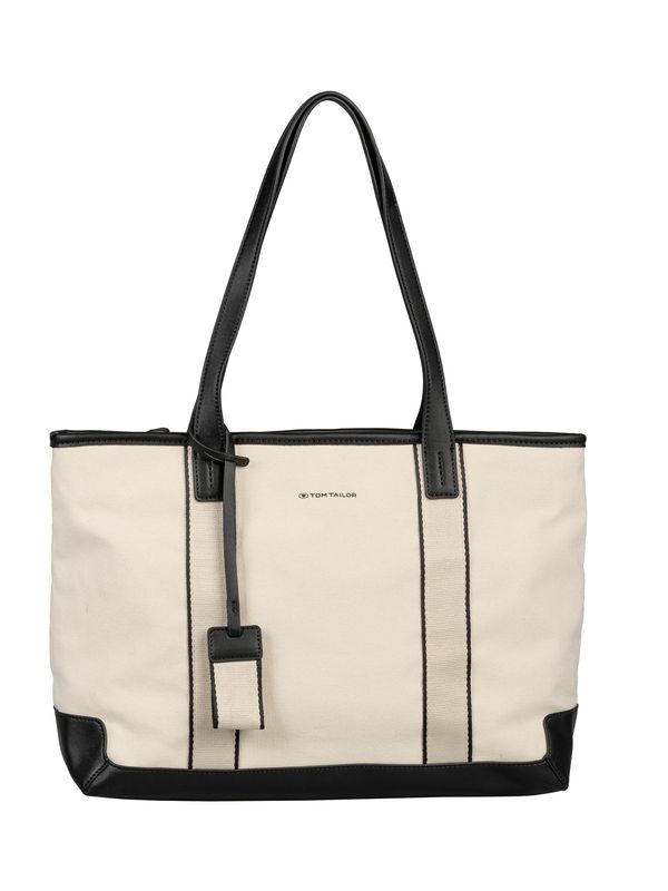 TOM TAILOR TOM TAILOR "Чанта тип ""Shopper""" 'Fera'  бежово / черно