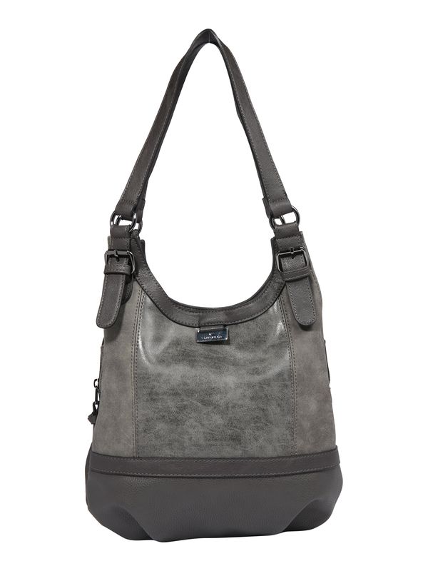 TOM TAILOR TOM TAILOR Чанта за през рамо 'Juna'  сиво / тъмносиво