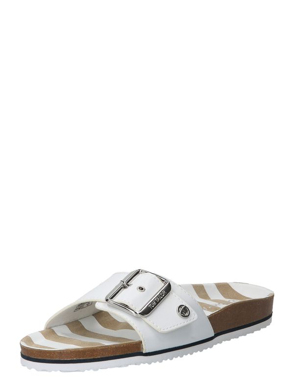 TOM TAILOR TOM TAILOR Чехли  бяло