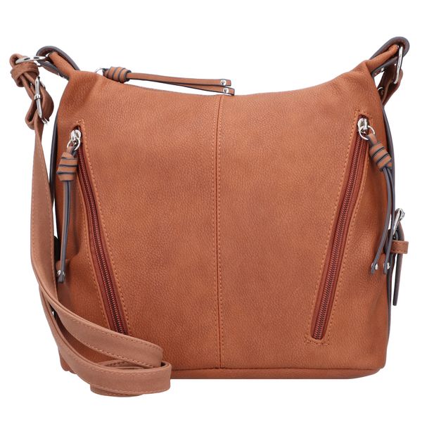 TOM TAILOR TOM TAILOR Дамска чанта 'Caia'  коняк