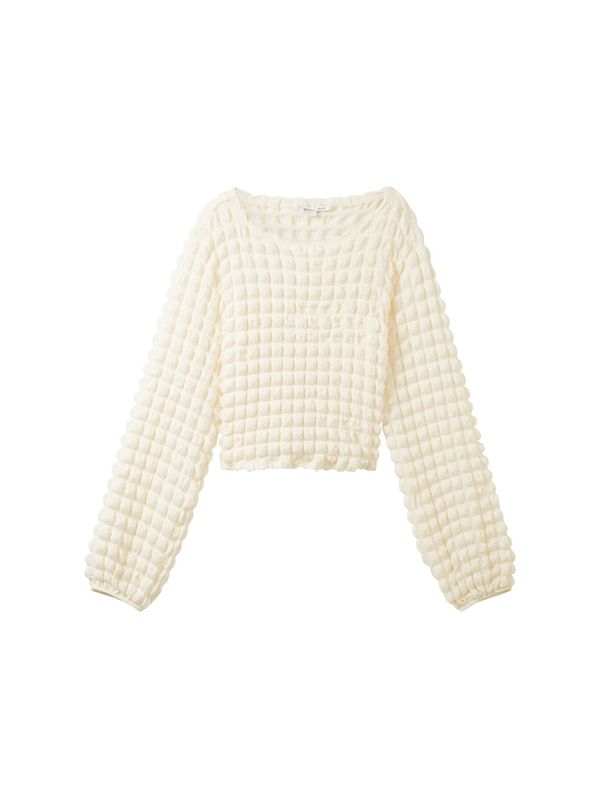 TOM TAILOR DENIM TOM TAILOR DENIM Блуза  цвят "пясък"